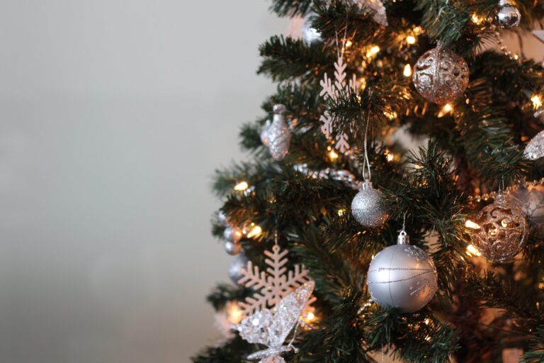 Christmas tree sales at All Saints church